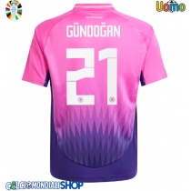 Maglie da calcio Germania Ilkay Gundogan #21 Seconda Maglia Europei 2024 Manica Corta